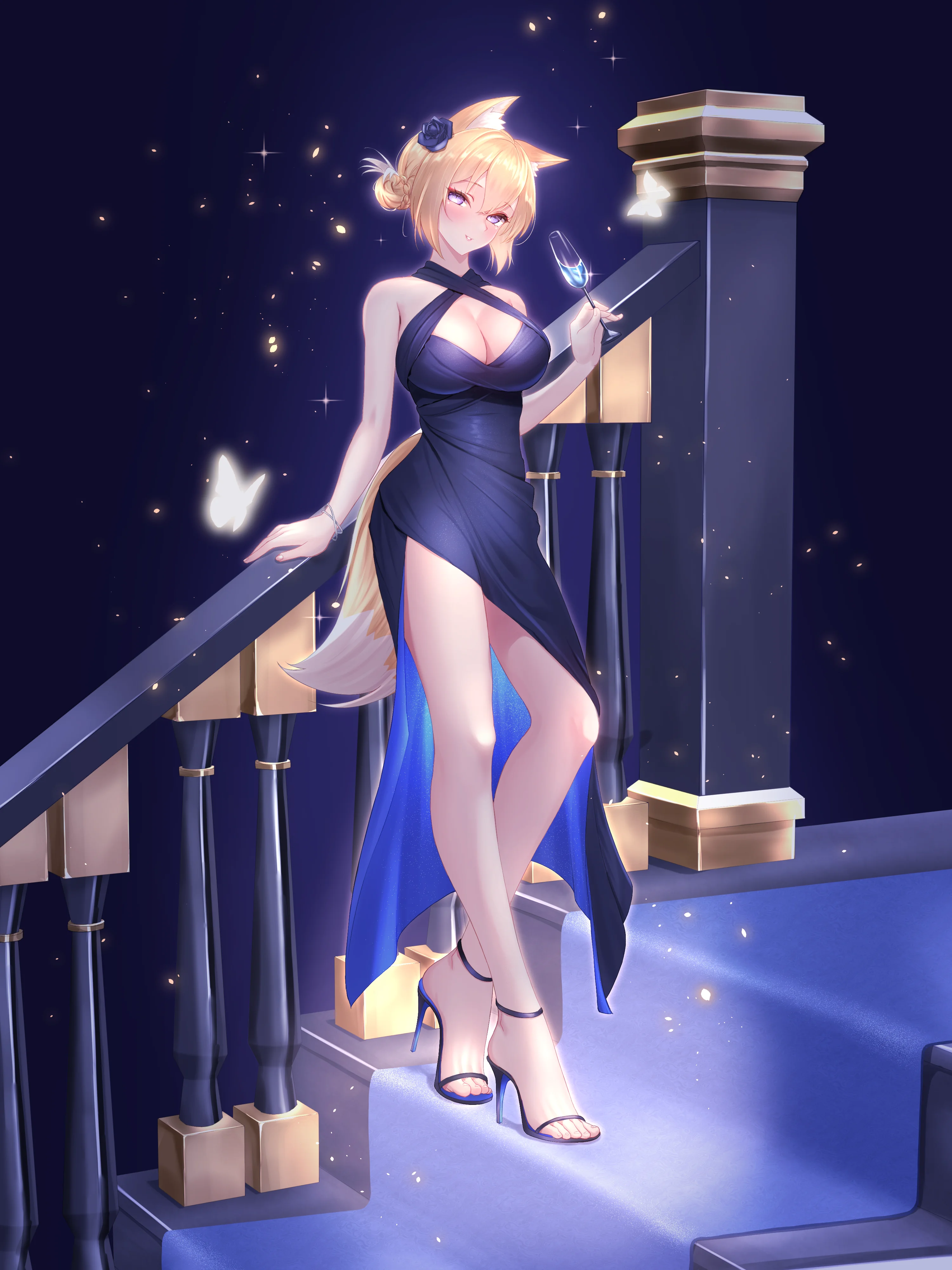 ドレスな宇迦ちゃん